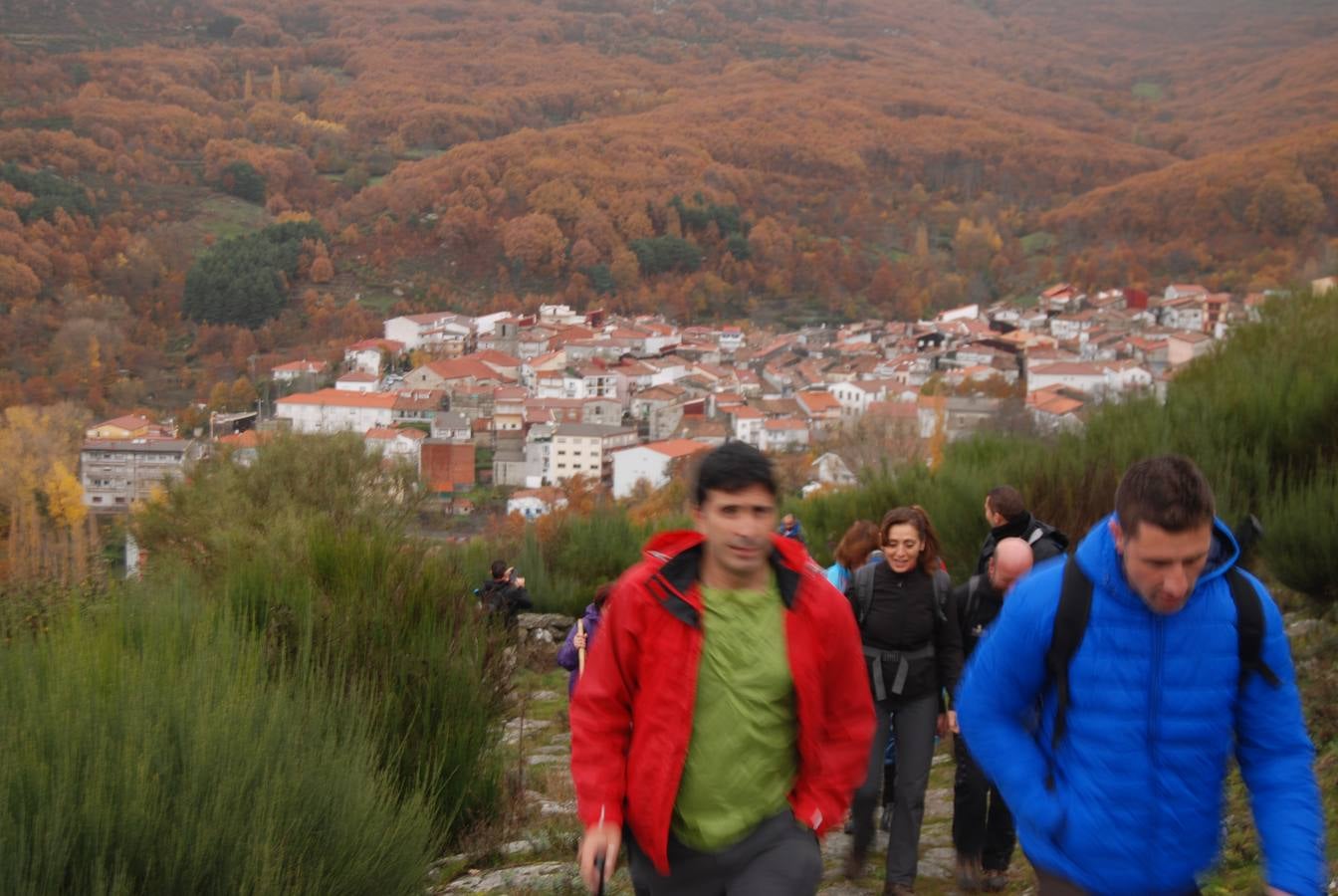 Embrujados por el encanto otoñal del Ambroz