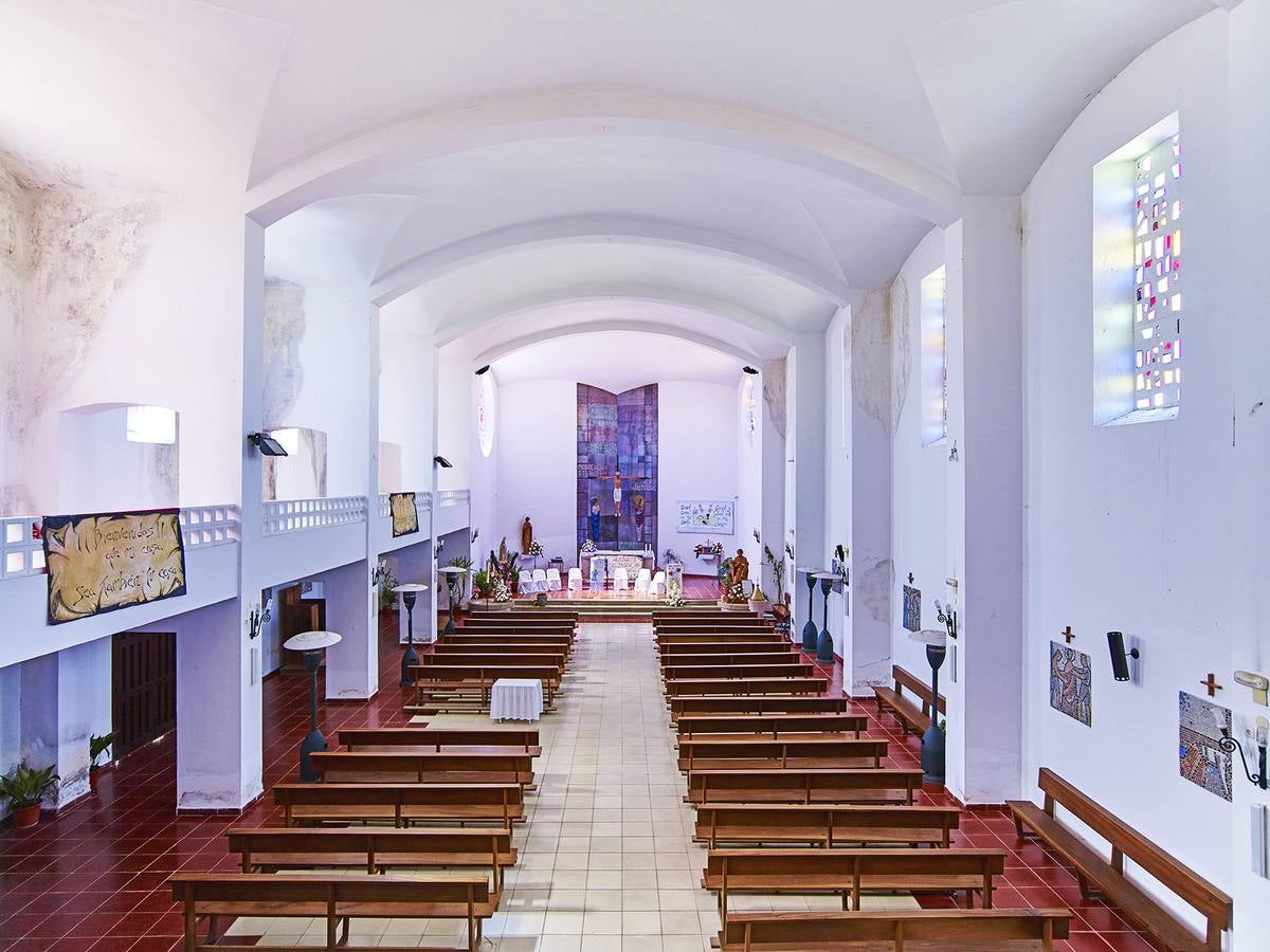 Imagen del interior del templo