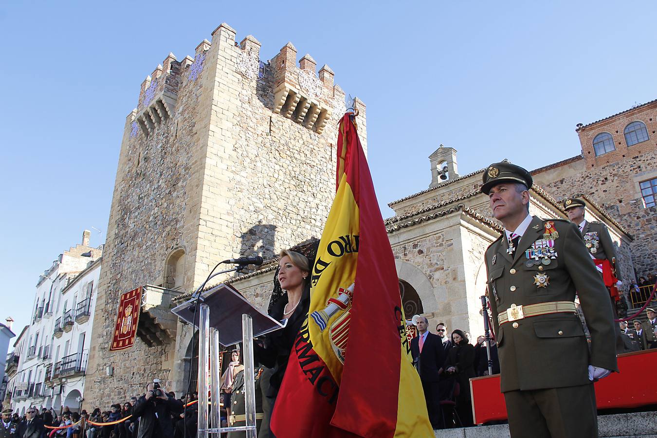 El Cefot celebra sus 50 años con un acto en la Plaza Mayor de Cáceres