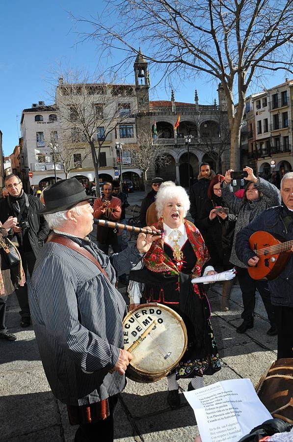 Plasencia celebra el día de San Fulgencio con migas en la Plaza Mayor