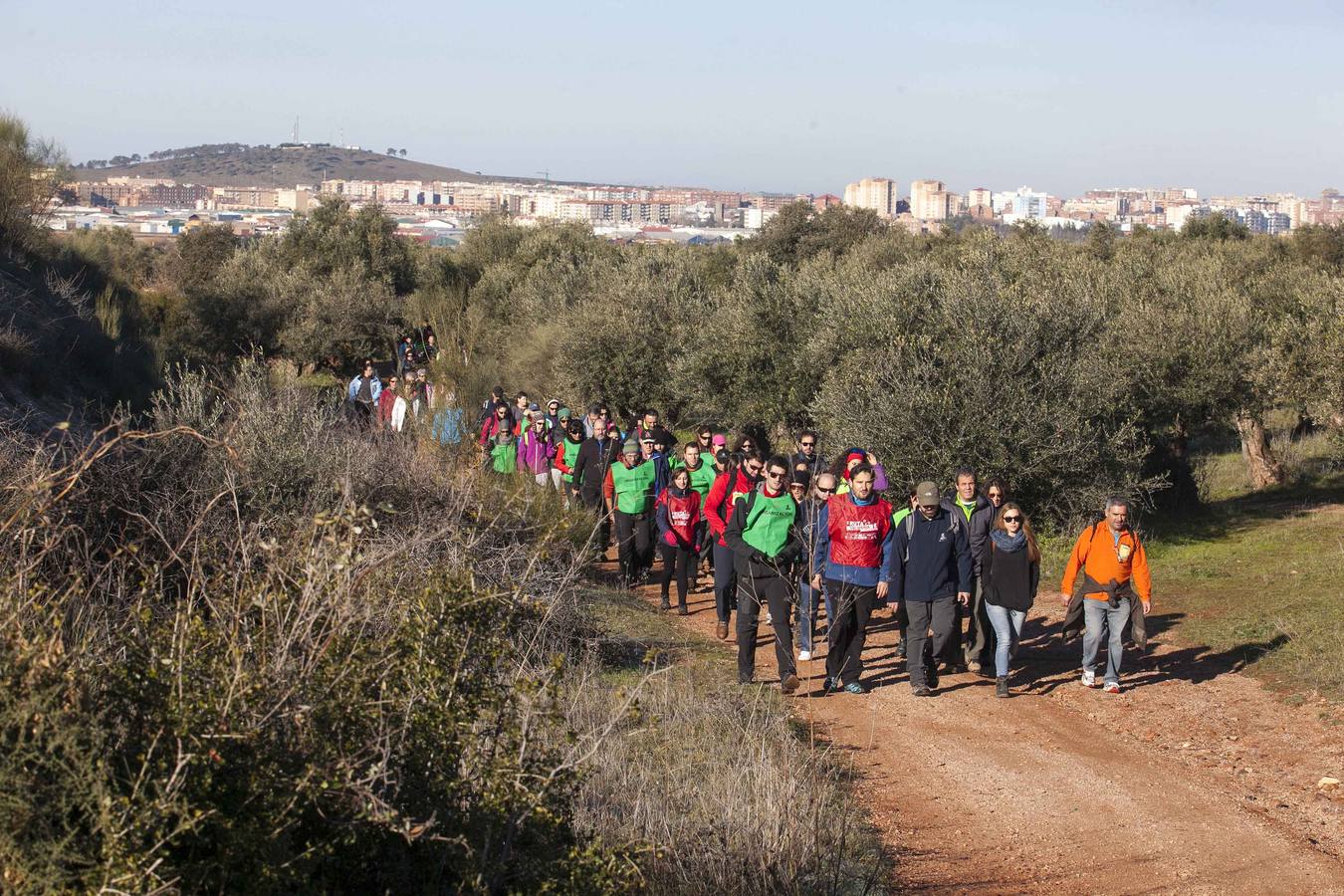 1.200 personas han participado en la ruta solidaria de la Vereína