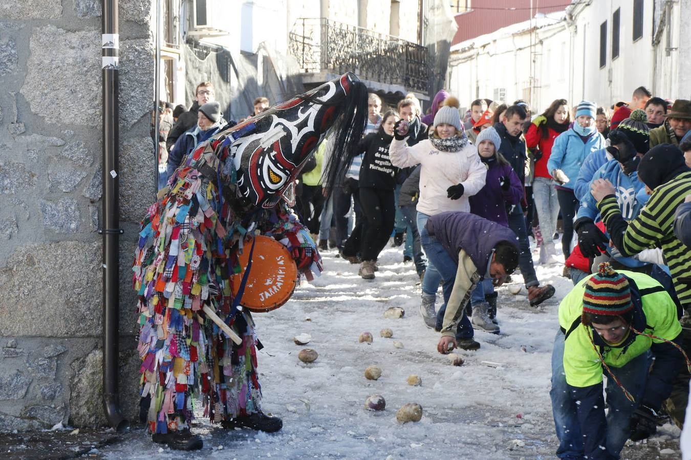 Piornal estrena a &quot;nabazo limpio&quot; la declaración nacional de Jarramplas