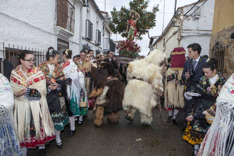 Las Carantoñas recorren Acehúche
