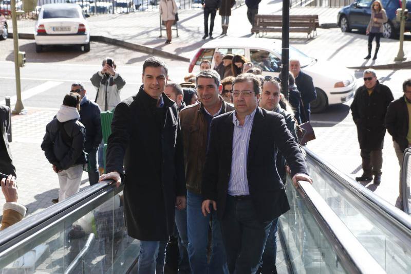 Pedro Sánchez, en Plasencia