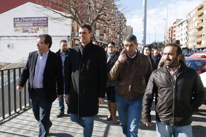 Pedro Sánchez, en Plasencia