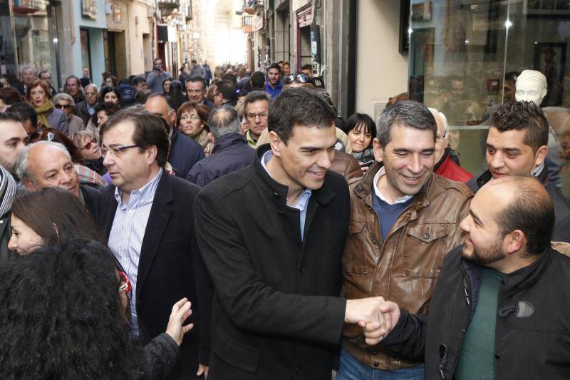 Pedro Sánchez, en Plasencia