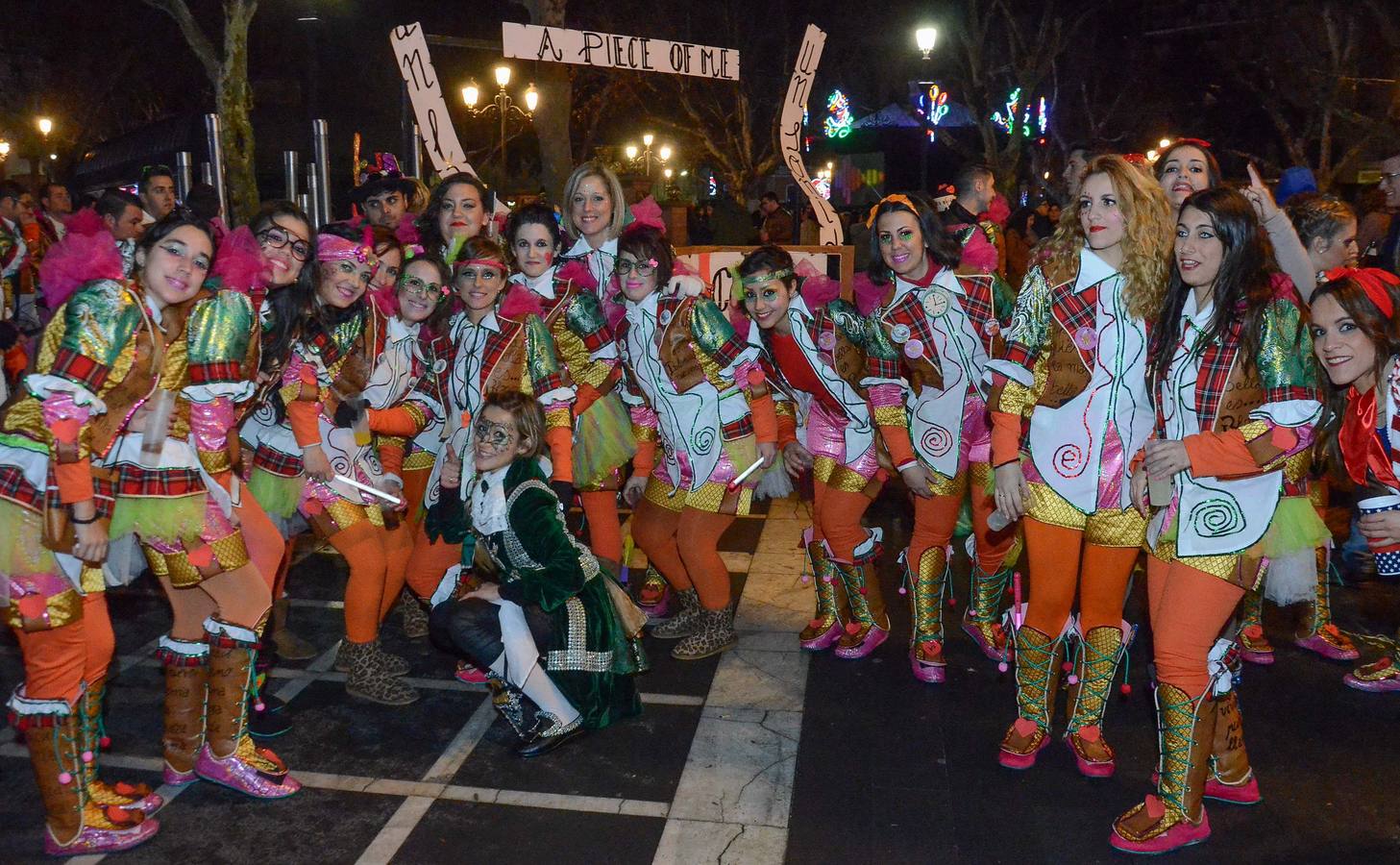 Pregón de Copio y ambiente en el viernes de Carnaval