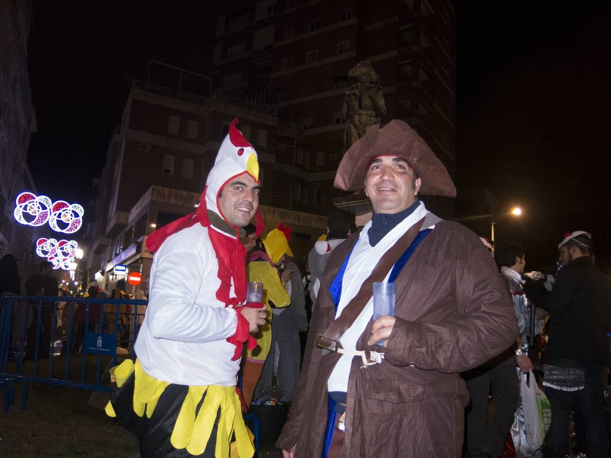 Ambiente nocturno en el sábado de Carnaval