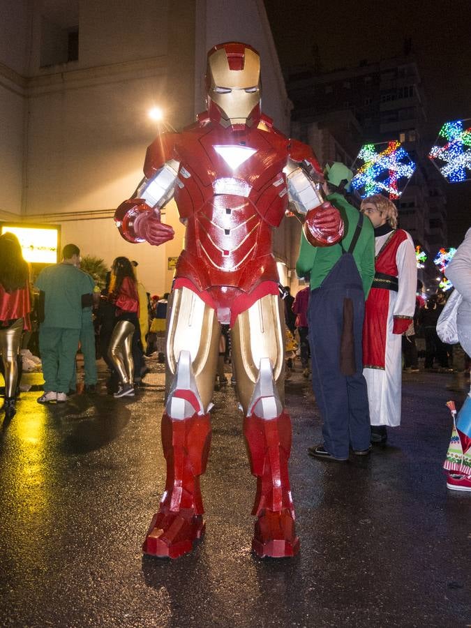 Ambiente nocturno en el sábado de Carnaval