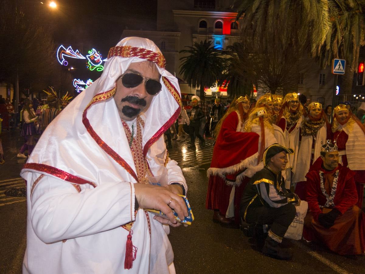 Ambiente nocturno en el sábado de Carnaval