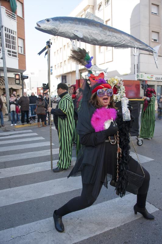 Badajoz despide su Carnaval con el Entierro de la sardina