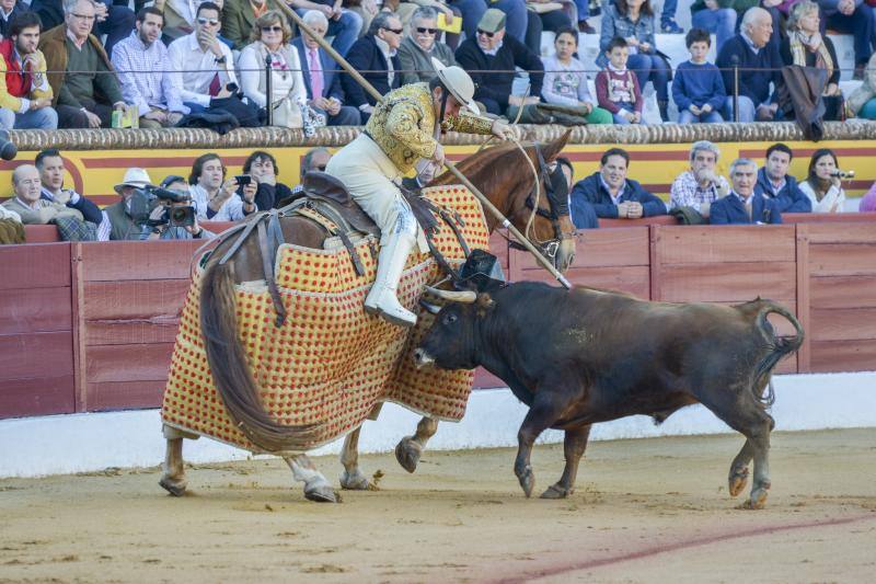 Los tendidos en la primera tarde de Olivenza