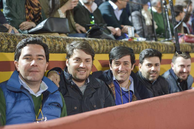 Los tendidos en la primera tarde de Olivenza