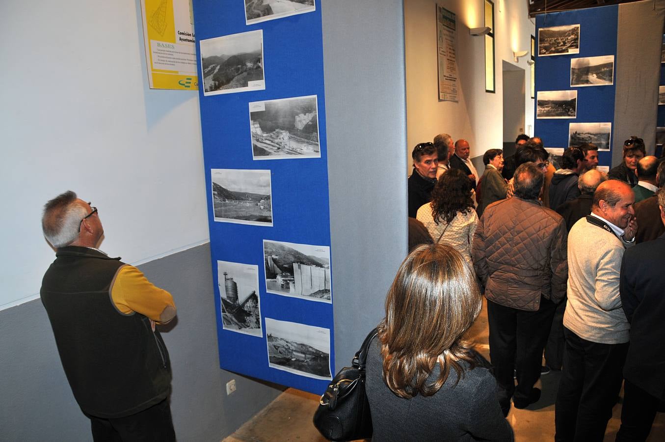 Homenaje a los fallecidos en las obras de construcción de las presa de Torrejón el Rubio