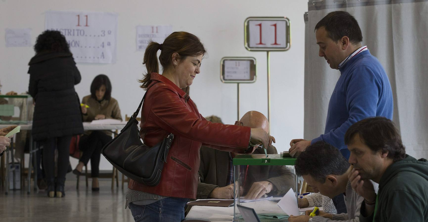 La jornada electoral, en imágenes