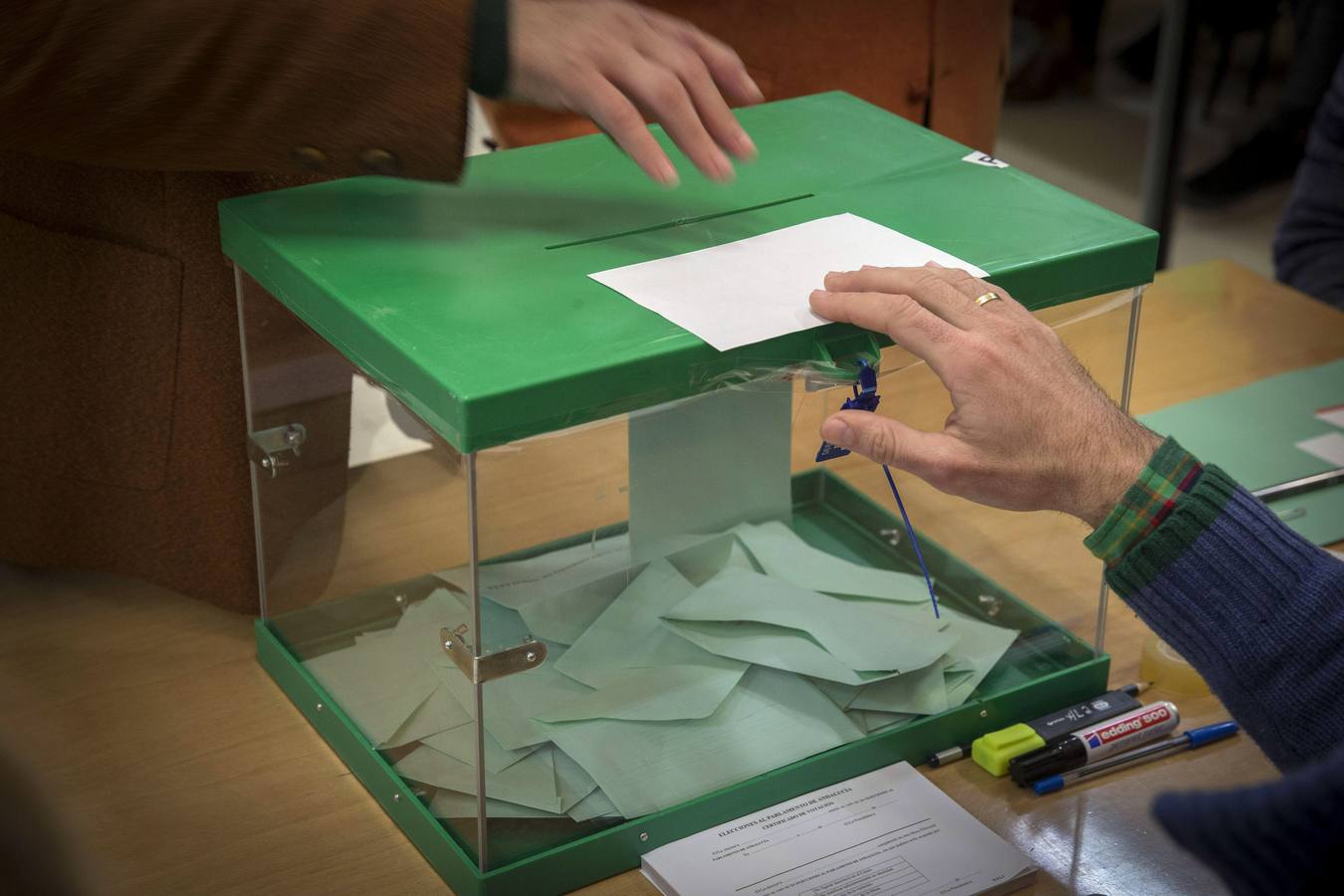 La jornada electoral, en imágenes