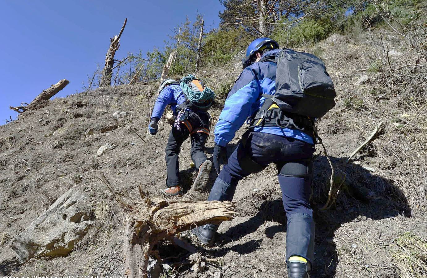 Rescate en el lugar de la catástrofe