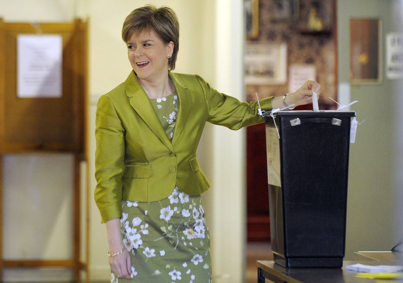 La líder independentista y ministra principal de Escocia, Nicola Sturgeon.