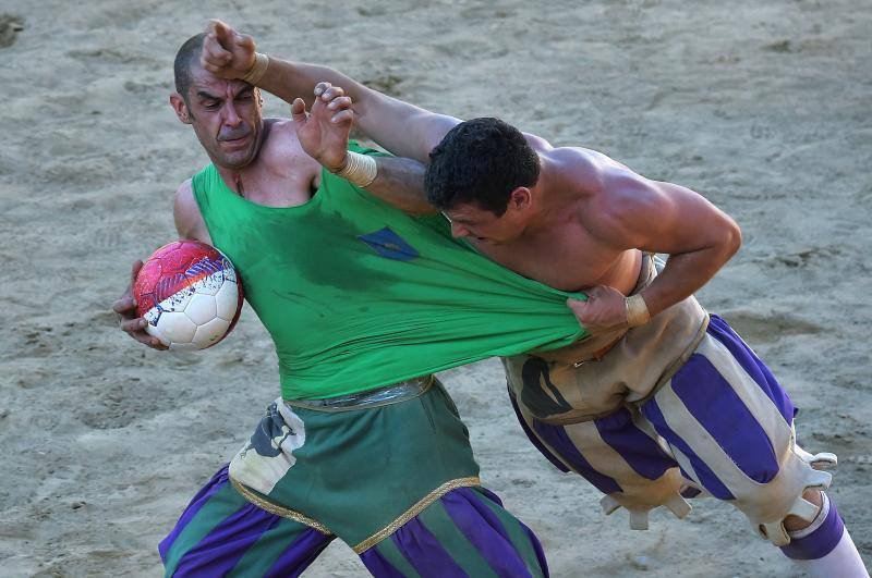 El calcio histórico, centenaria tradición que sigue viva en Florencia