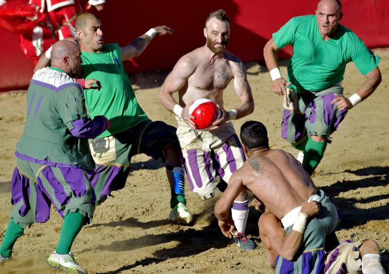 El calcio histórico, centenaria tradición que sigue viva en Florencia