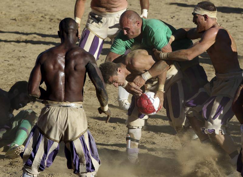El calcio histórico, centenaria tradición que sigue viva en Florencia
