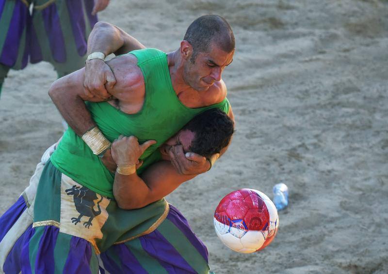 El calcio histórico, centenaria tradición que sigue viva en Florencia
