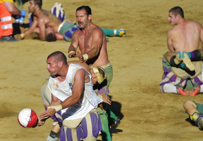 El calcio histórico, centenaria tradición que sigue viva en Florencia