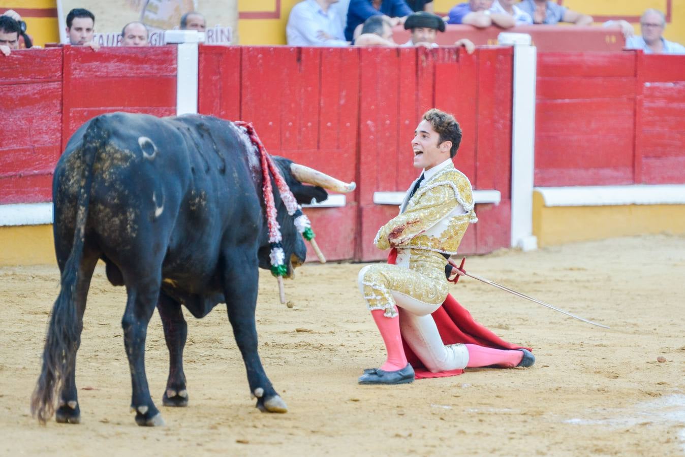 Orejas de peso en una difícil novillada de Fernando Peña en el coso de Pardaleras