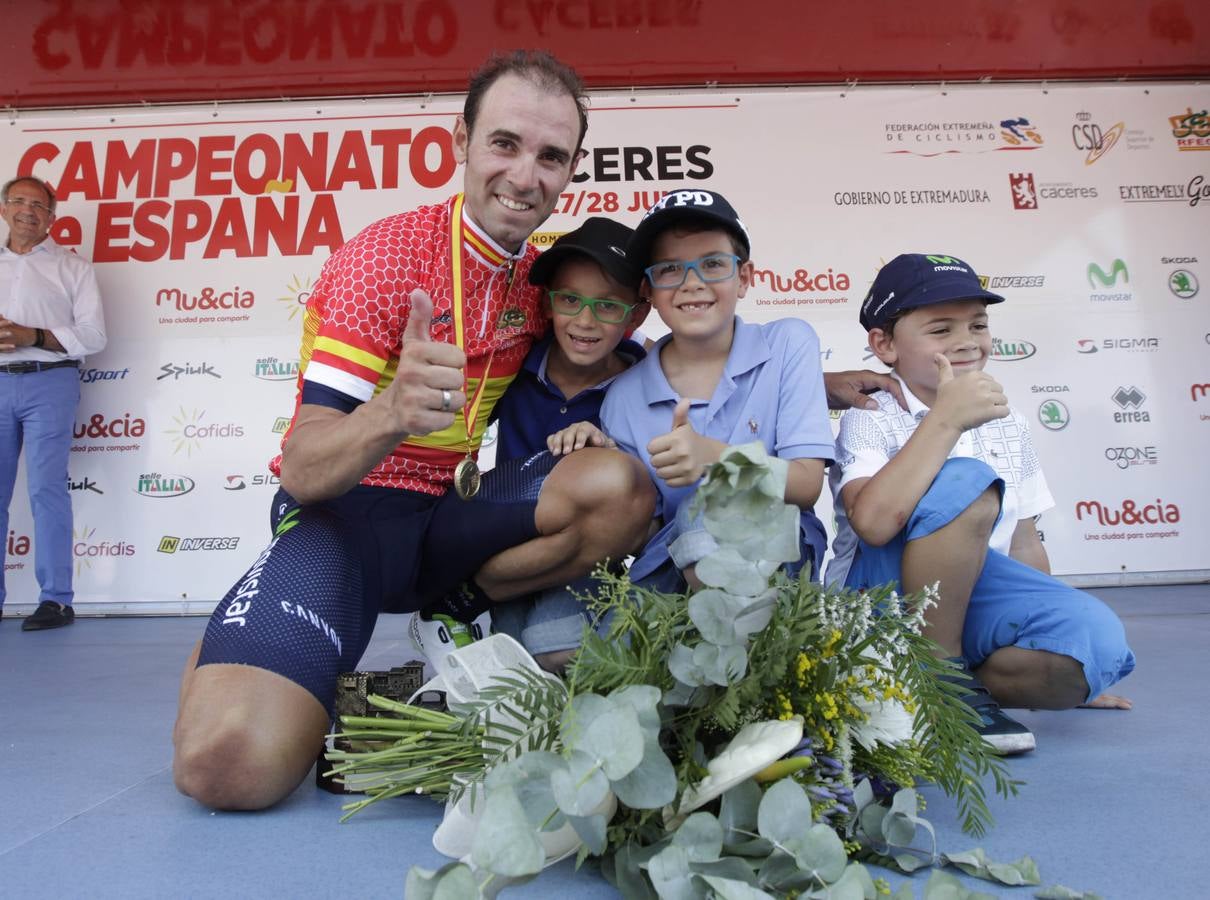 Valverde, campeón de España de ciclismo en ruta