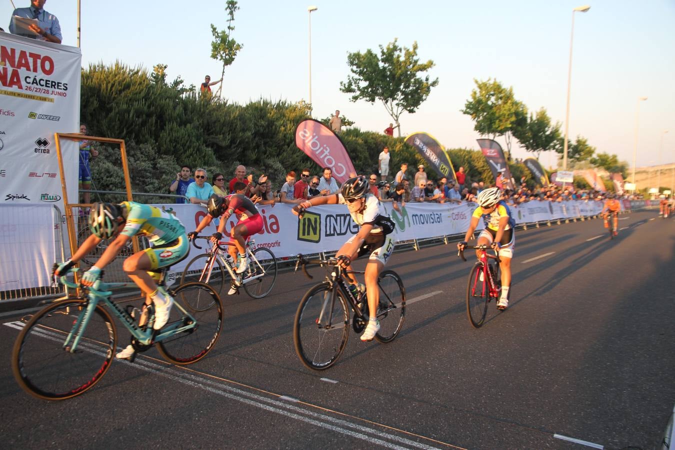 Sábado, 27 y domingo 28 de junio: Cáceres acogió la elebración del campeonato de España de ciclismo en ruta en la que se proclamaron vencedores el murciano Alejandro Valverde (Movistar) y la valenciana Anna Sanchís. Fotografías: HOY