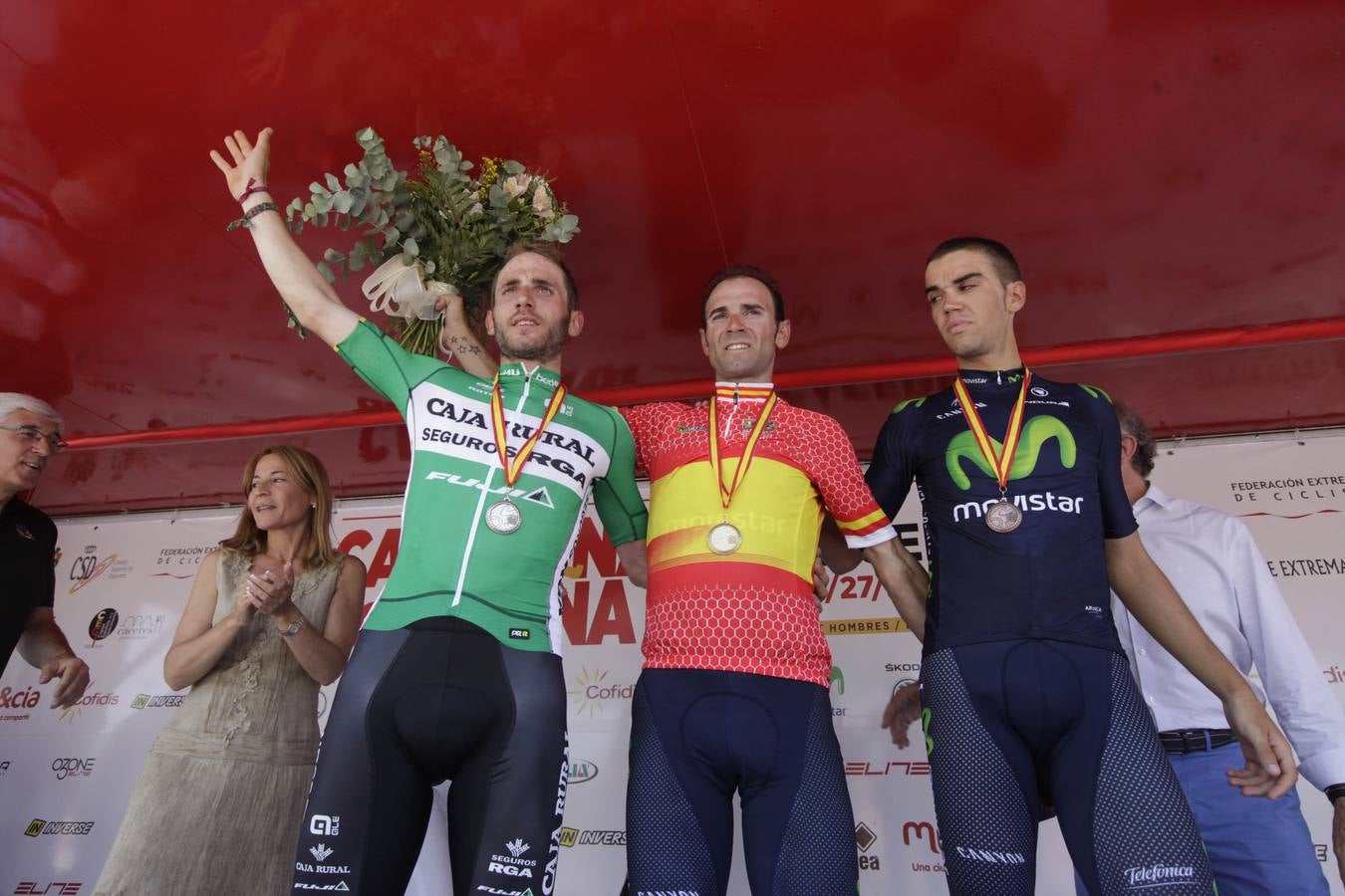 Sábado, 27 y domingo 28 de junio: Cáceres acogió la elebración del campeonato de España de ciclismo en ruta en la que se proclamaron vencedores el murciano Alejandro Valverde (Movistar) y la valenciana Anna Sanchís. Fotografías: HOY