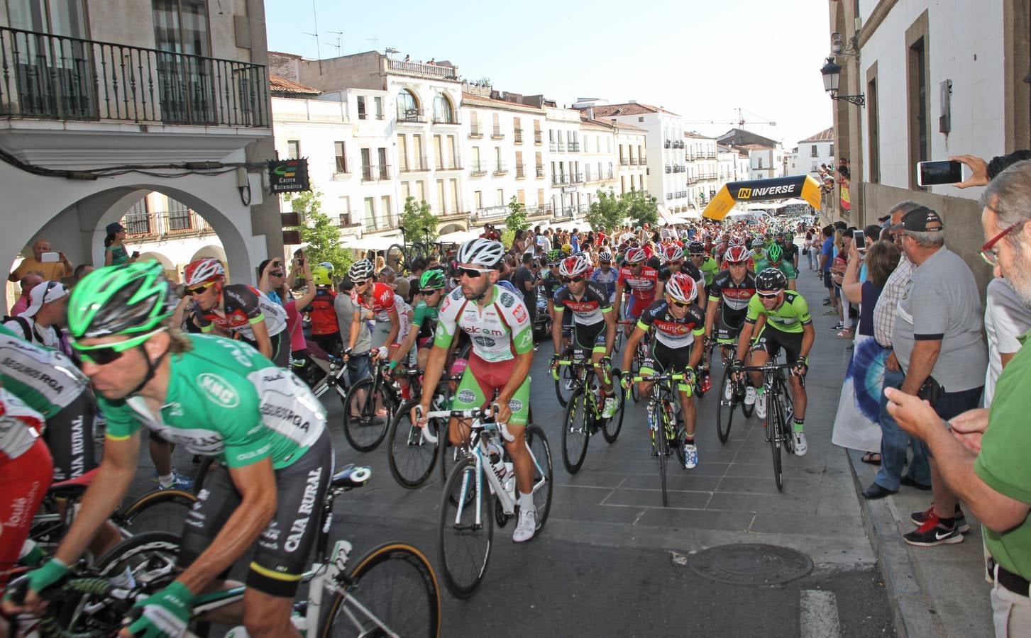 Sábado, 27 y domingo 28 de junio: Cáceres acogió la elebración del campeonato de España de ciclismo en ruta en la que se proclamaron vencedores el murciano Alejandro Valverde (Movistar) y la valenciana Anna Sanchís. Fotografías: HOY