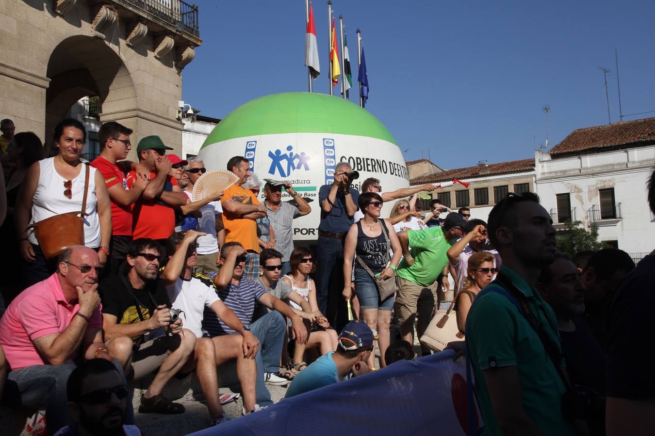 Sábado, 27 y domingo 28 de junio: Cáceres acogió la elebración del campeonato de España de ciclismo en ruta en la que se proclamaron vencedores el murciano Alejandro Valverde (Movistar) y la valenciana Anna Sanchís. Fotografías: HOY