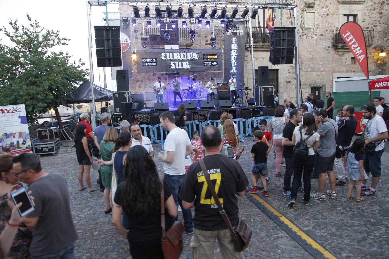 Primer día del Festival Europa Sur en Cáceres