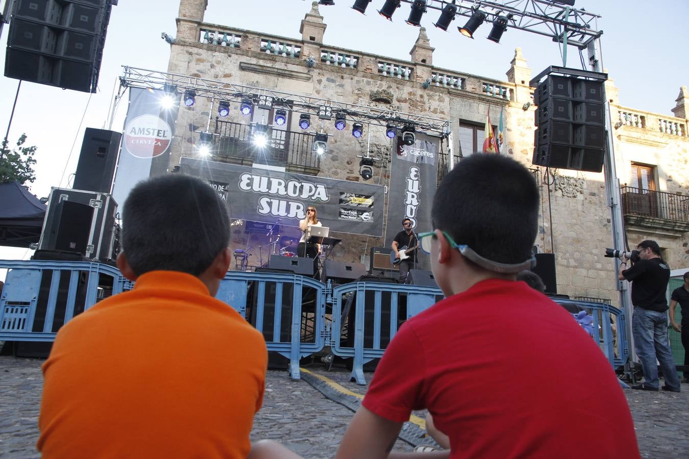 Primer día del Festival Europa Sur en Cáceres