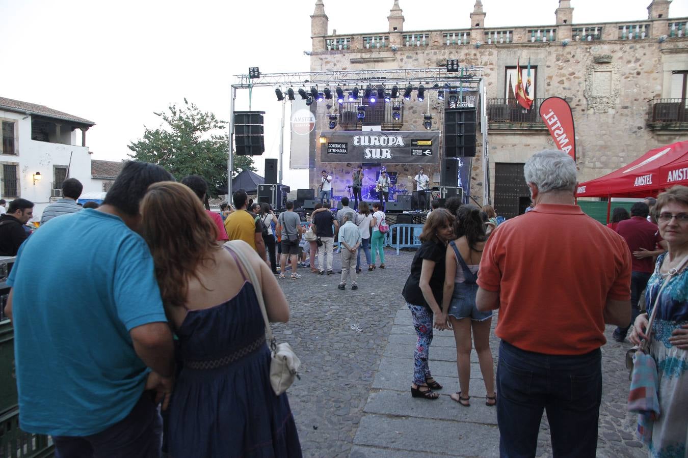 Primer día del Festival Europa Sur en Cáceres