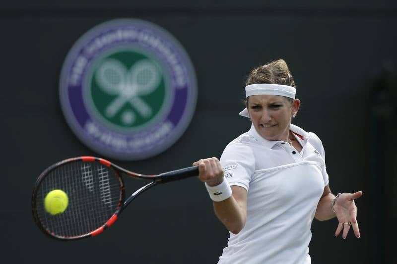 Las mejores imágenes del Muguruza-Bacsinszky