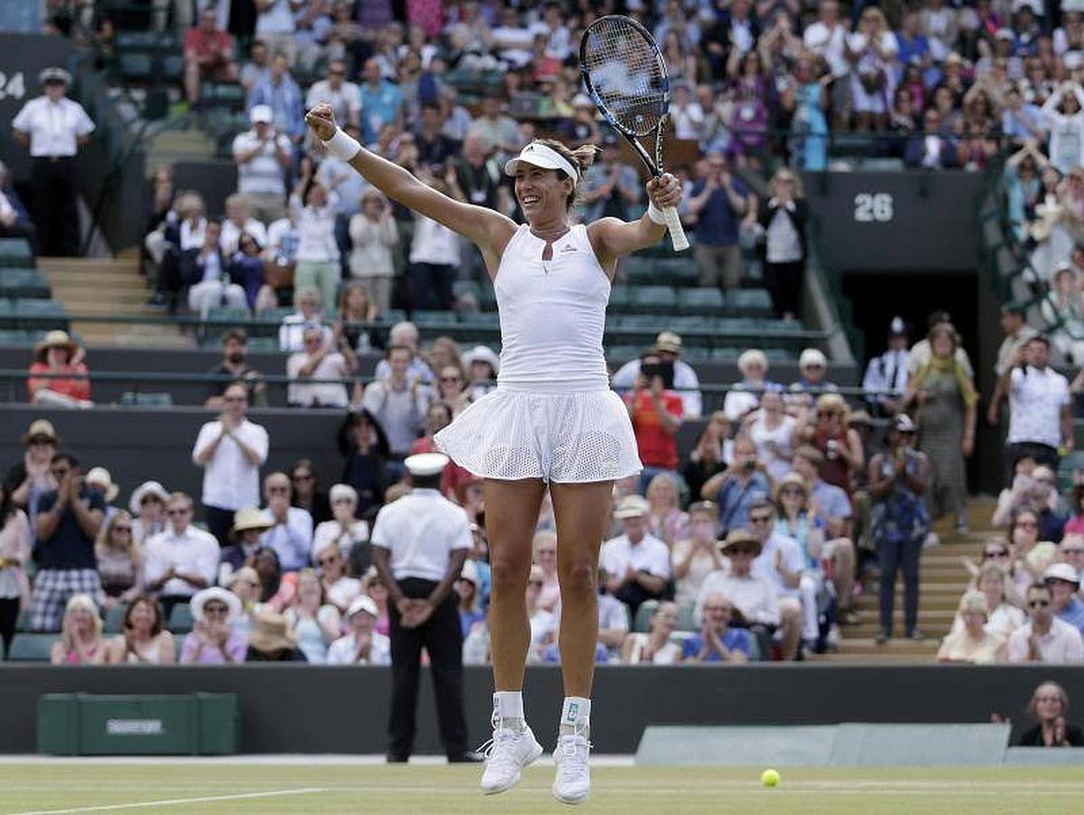 Las mejores imágenes del Muguruza-Bacsinszky