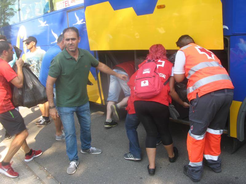 Los evacuados de Acebo y Perales regresan a casa