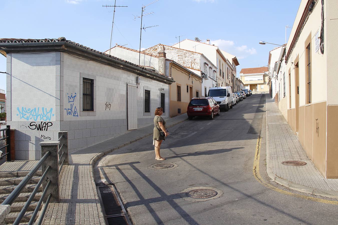 La Plaza de Italia, objeto de una oleada de pintadas