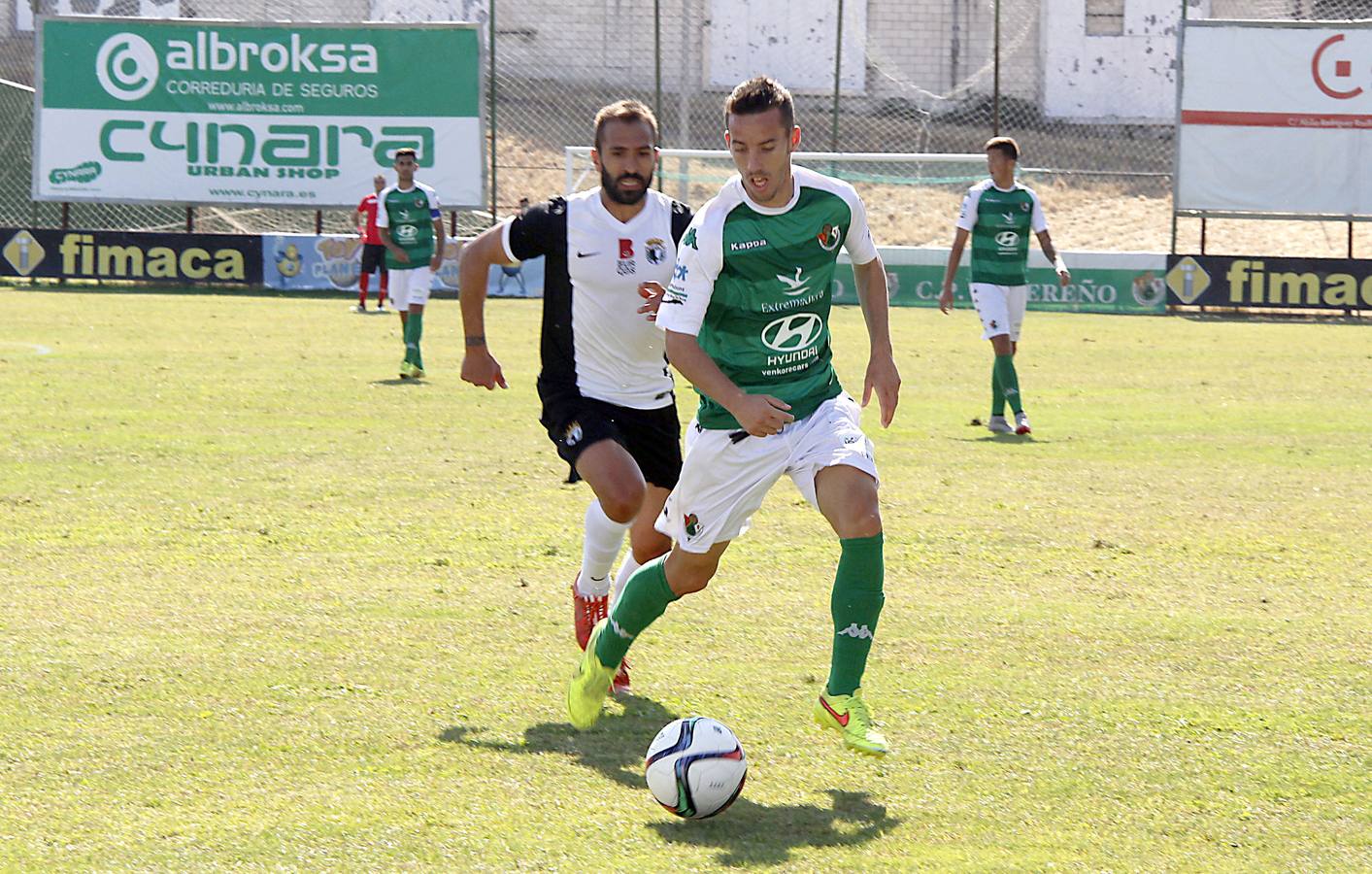 Victoria del Cacereño ante el Burgos (1-0)