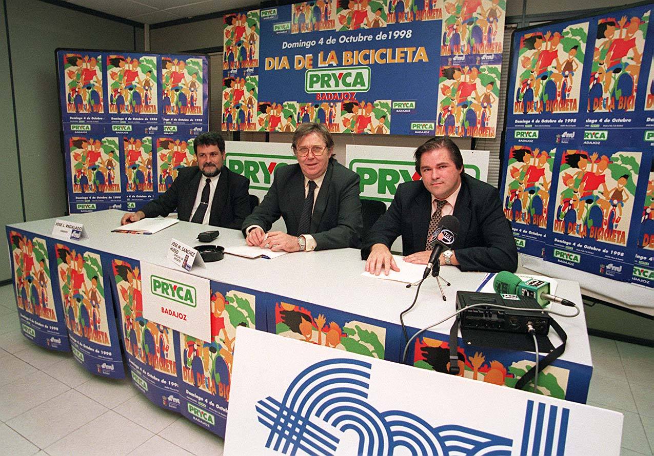 1998: Presentación del Día de la Bicicleta del domingo 4 de octubre de 1998