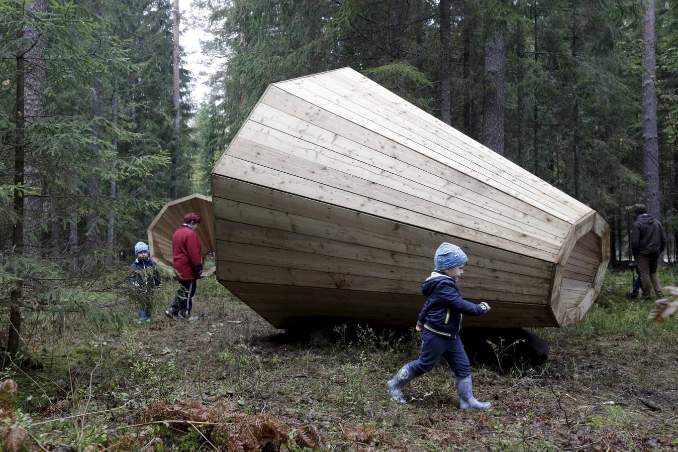 Los megáfonos de madera