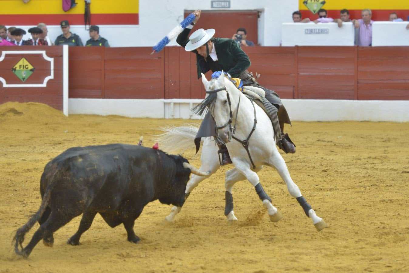 Tarde triunfal de rejones en Zafra