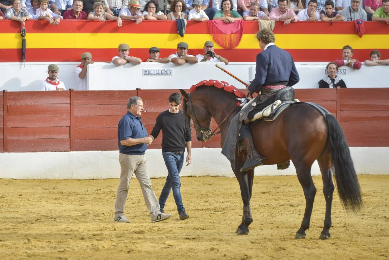 Tarde triunfal de rejones en Zafra