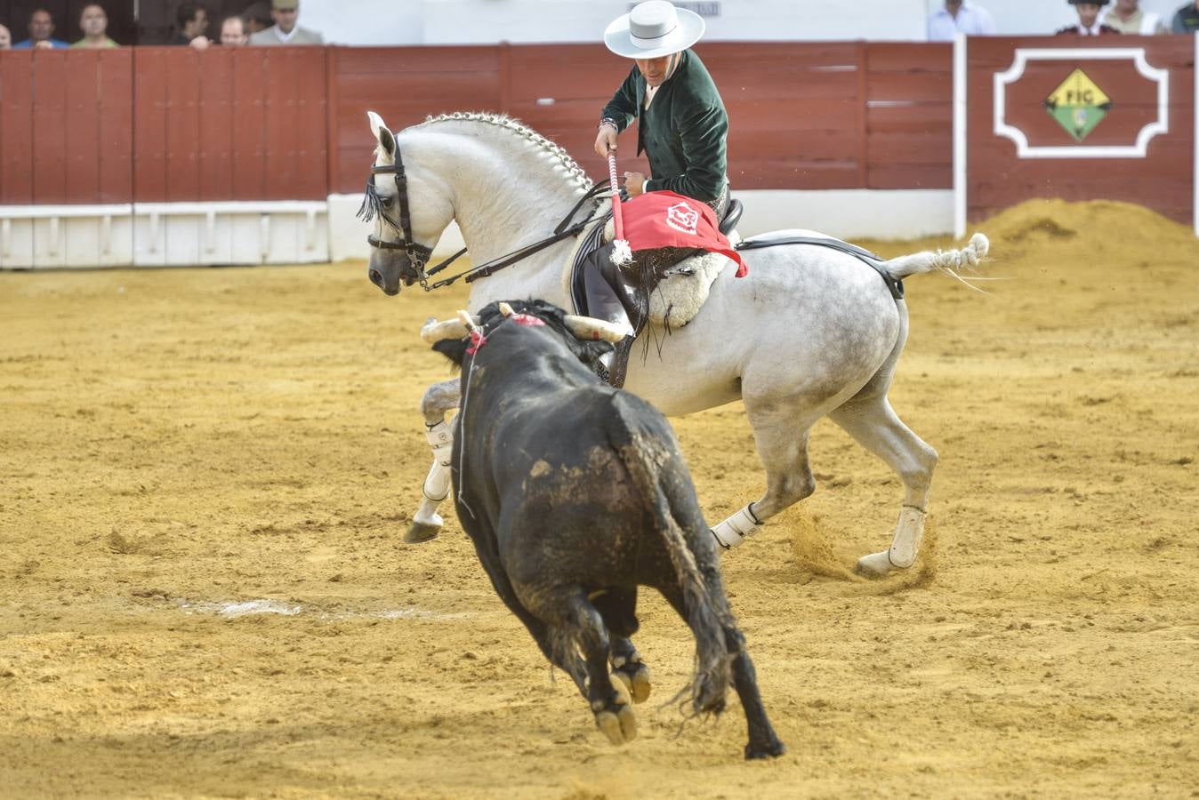 Tarde triunfal de rejones en Zafra