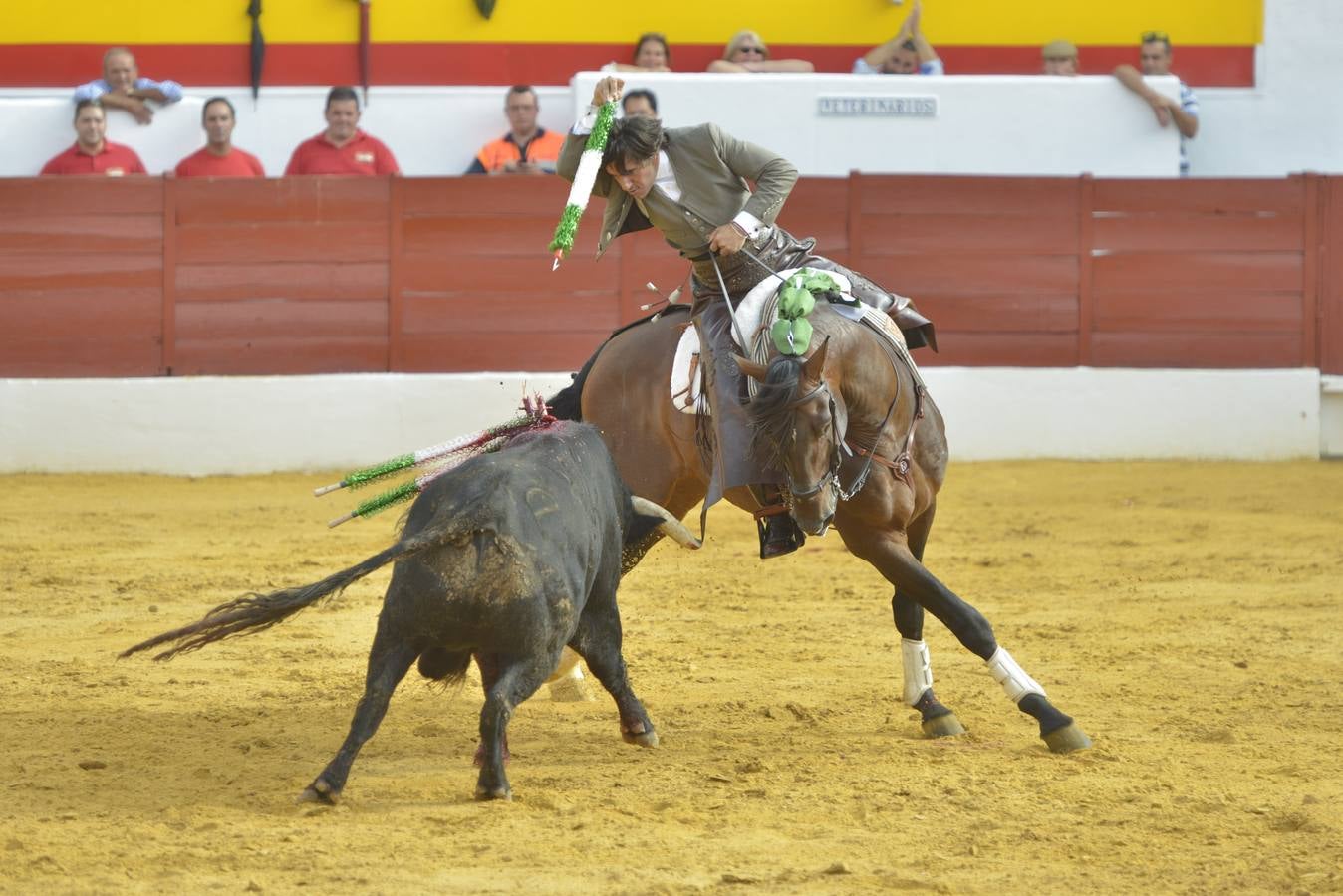 Tarde triunfal de rejones en Zafra