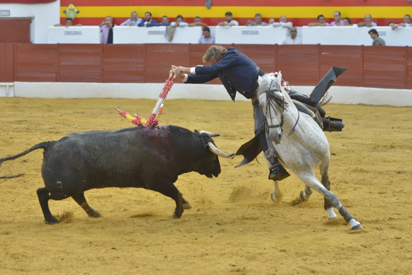 Tarde triunfal de rejones en Zafra