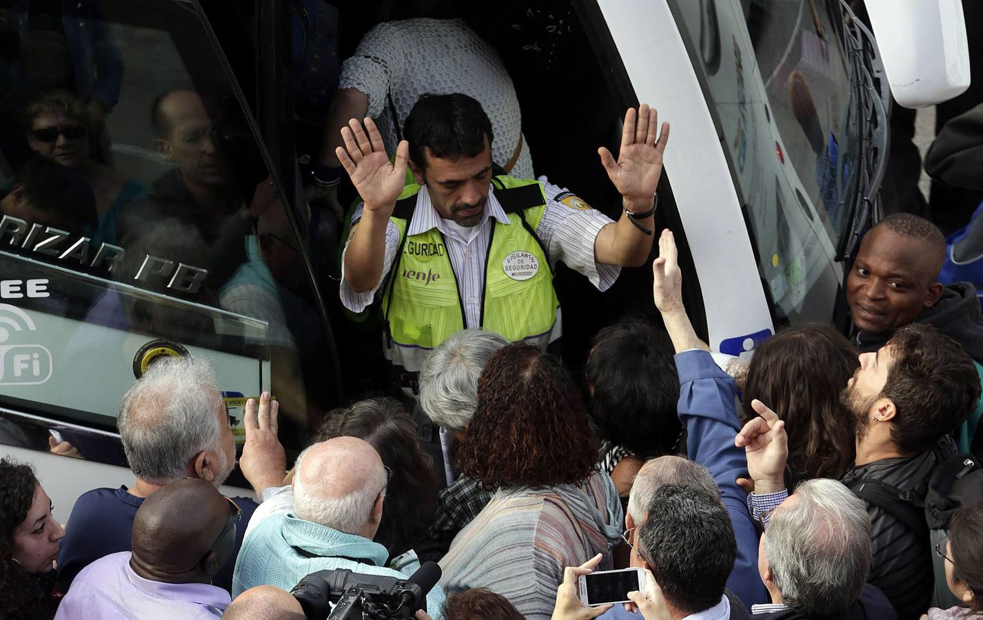 Colapso en Cataluña tras la paralización del AVE