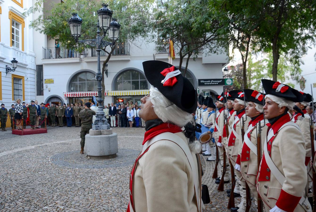 Retreta militar en Badajoz